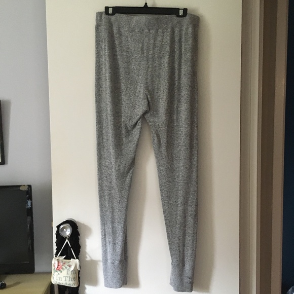 RAILS Devon Fuzzy Grey Jogger Sweat Pants L - Picture 4 of 5